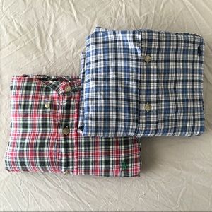 Two (2) Men’s Ralph Lauren Long Sleeve Button Ups